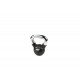 Rubber Kettlebell | Chromed handle 20 kg