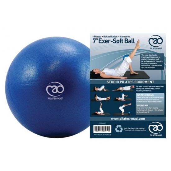 De schuld geven Meerdere camera Soft Ball 18 cm. Intensiveer uw Yoga en Pilates oefeningen.