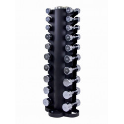 Dumbbelltower with chrome dumbbellset 1-10kg Dumbbelltower with chrome dumbbellset 1-10kg