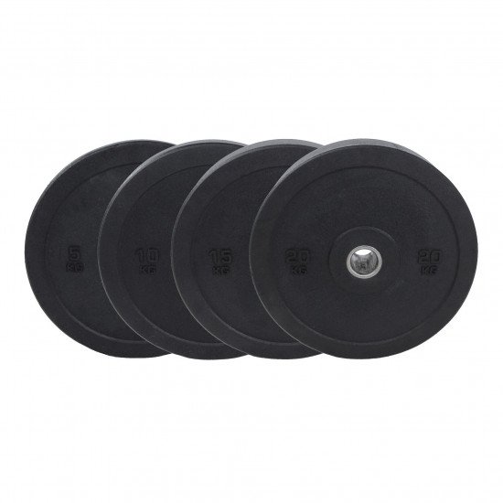 LMX97 Hi-Temp bumper plate (EU) 50mm - black (5-20 kg)