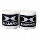 Hammer Boxing Bandages - per Paar Wit-Zwart 2,5 m - 3,5 m - 4,5 m