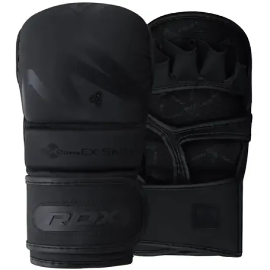 RDX Sports MMA Handschoenen met ConvEX Skin-leer en MG-1 gewatteerde mal