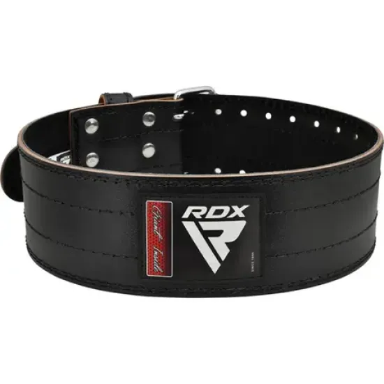 RDX RD1 Powerbelt van koeienleer, roestvrij staal