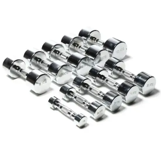 Toorx Fitness Dumbbell 1-10 kg - Chromen Coating