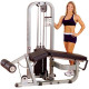 Pro Clubline Leg Curl Machine SLC400G95 kg gewichtenstapel