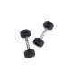 Body-Solid Hexagon Rubber Dumbbell per Paar 1 t/m 50 kg