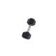 Body-Solid Hexagon Rubber Dumbbell per Paar 1 t/m 50 kg