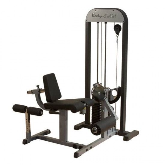 Body-Solid LEG EXTENSION LEG CURL met 95 kg gewichtstapel