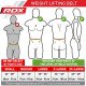 RDX Gym Lederen Gewichtenhef Riem Large