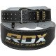 RDX Gym Lederen Gewichtenhef Riem Large