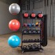 Body-Solid Opslagtower voor Medicijnballen en Dumbbells