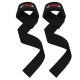 NRG Fitness Deadlift Straps - Zwart - Extra Grip