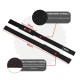 NRG Fitness Deadlift Straps - Zwart - Extra Grip