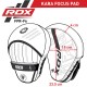 RDX Sports F6 Kara Pads - Matzwart, Fusion Demping, EZ Grip