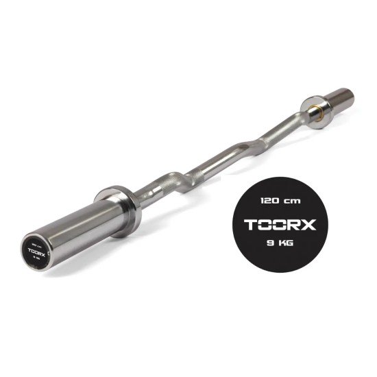 Toorx BCO-120 120 cm Curlstang met 28 mm Grip