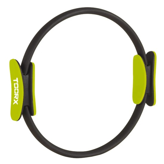 Toorx Fitness Pilates Ring - zwart, ergonomische handvatten