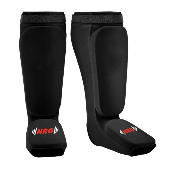 NRG SI MMA Scheenbeschermers met Supremo-Shock Foam™ en Carbon fiber fabric