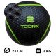 Toorx Fitness Medicine Ball 1-6 kg Full Black