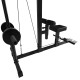 Toorx Fitness LTX-2000 Lat Pulldown met Triceps Bar en Geschikt voor 25mm en 50mm Gewichtsschijven