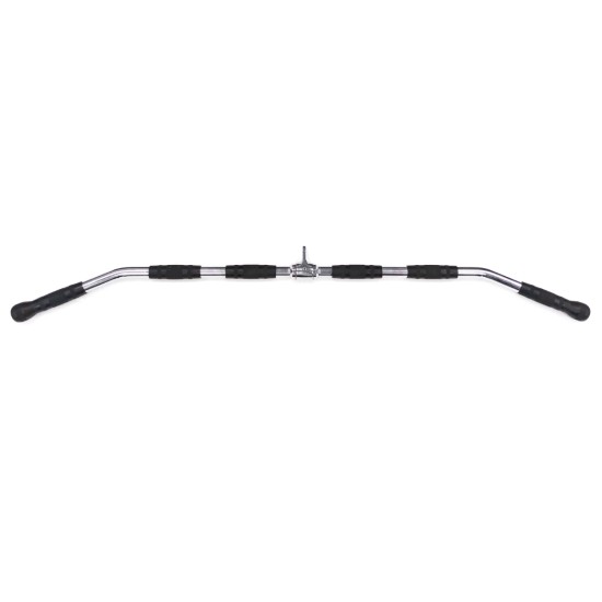 Toorx Fitness Lat Pulldown Bar 122 cm Chromen Met Roteerbare Aansluiting