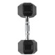 Toorx Fitness Rubber gecoate dumbbell met ergonomisch handvat