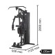 Toorx MSX-60 Home Gym met 70 kg gewichten