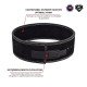 NRG Powerlift Riem 10 cm zwart