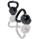 Toorx Kettlebell Rubber Basis - 100% Gietijzer