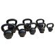 Toorx Kettlebell Rubber Basis - 100% Gietijzer