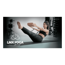 LMX2217 Lifemaxx® Yoga banner 300x160cm LMX2217 Lifemaxx® Yoga banner 300x160cm