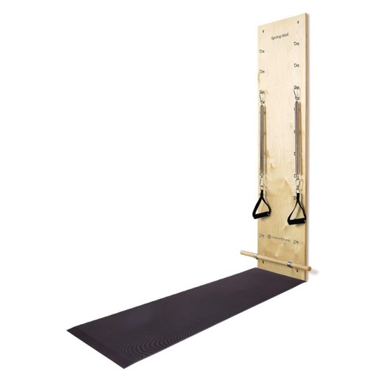 Merrithew Spring Wall met EcoLux Mat – Wandmodel Pilates-trainingsstation