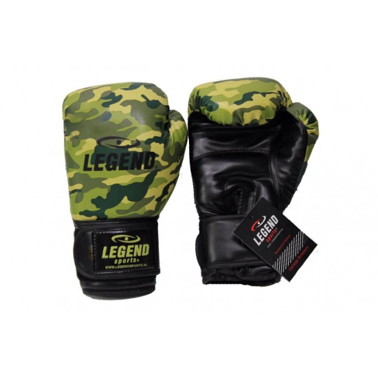 Bokshandschoenen Camo Army powerfit Protect - Maat: 14oz