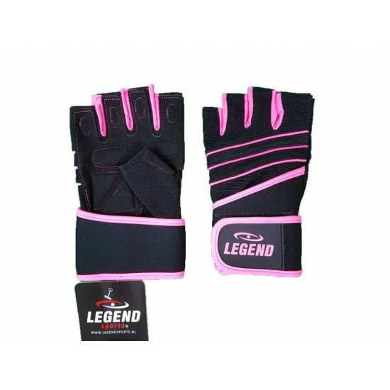 Fitness Handschoenen dames Legend Grip Roze