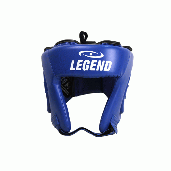 Hoofdbeschermer Blauw Legend Spar Line  - Maat: M