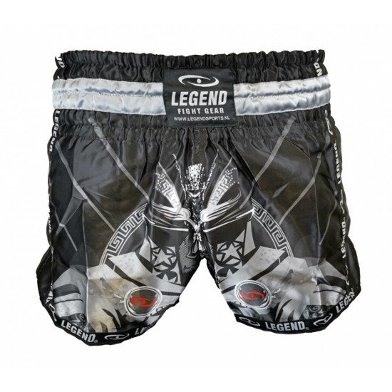 Kickboks broekje Spartan Legend Trendy  - Maat: XL