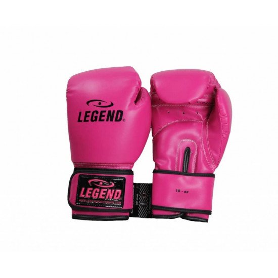 Bokshandschoenen dames roze powerfit Protect - Maat: 12oz