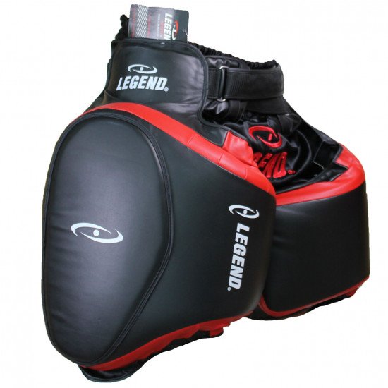 Leg Protector Black Red - Default