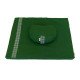 Meditatieset met kussen halve maan forest green